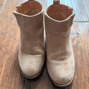 Tan Suede Ankle Boots